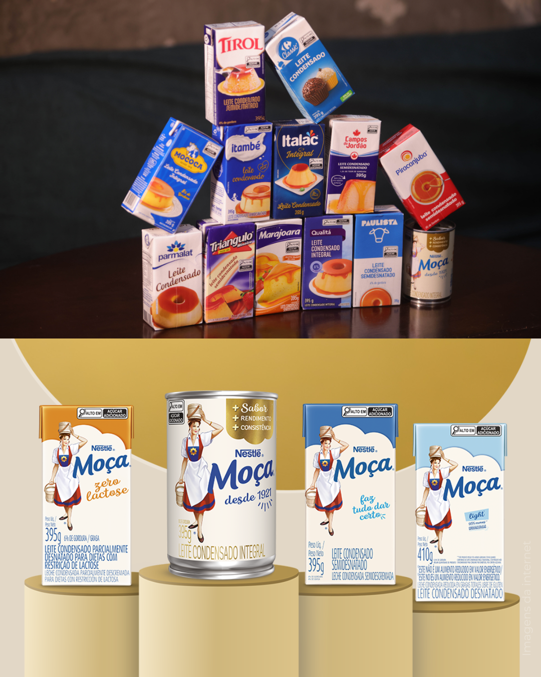 O que te faz comprar o Leite Moça ao invés de qualquer outro leite condensado? O posicionamento que a marca já construiu na sua mente!